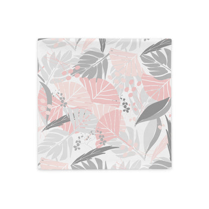 Cushion Cover - Fanfare (Pink & Grey)