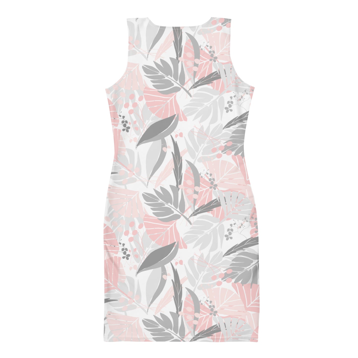 Bodycon dress - Fanfare (Pink & Grey)