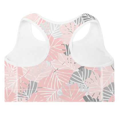 Sports Bra - Clover (Pink Grey)