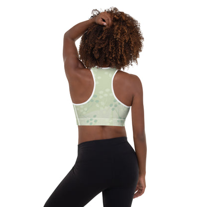 Sports Bra - Sprouts (Green)