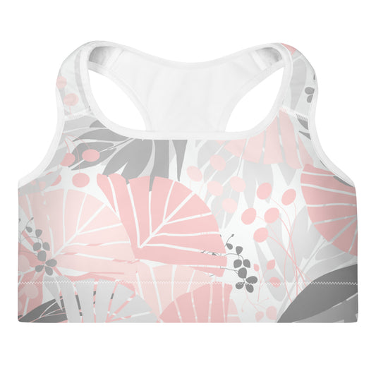 Sports Bra - Fanfare (Pink Grey)