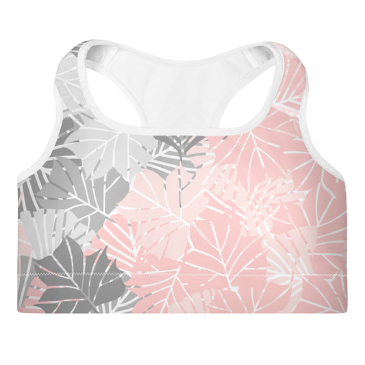 Sports Bra - Clover (Pink Grey)