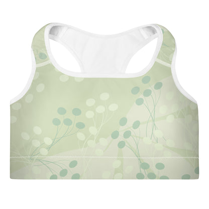 Sports Bra - Sprouts (Green)