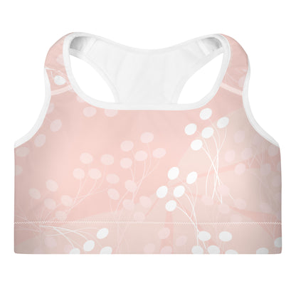 Sports Bra - Sprouts (Pink)