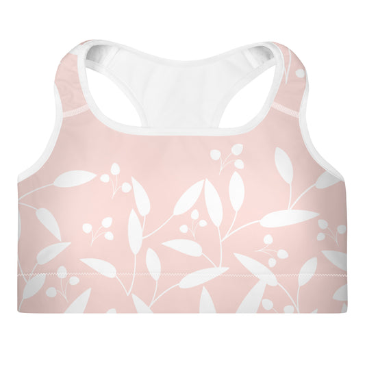 Sports Bra - Flora (Pink)