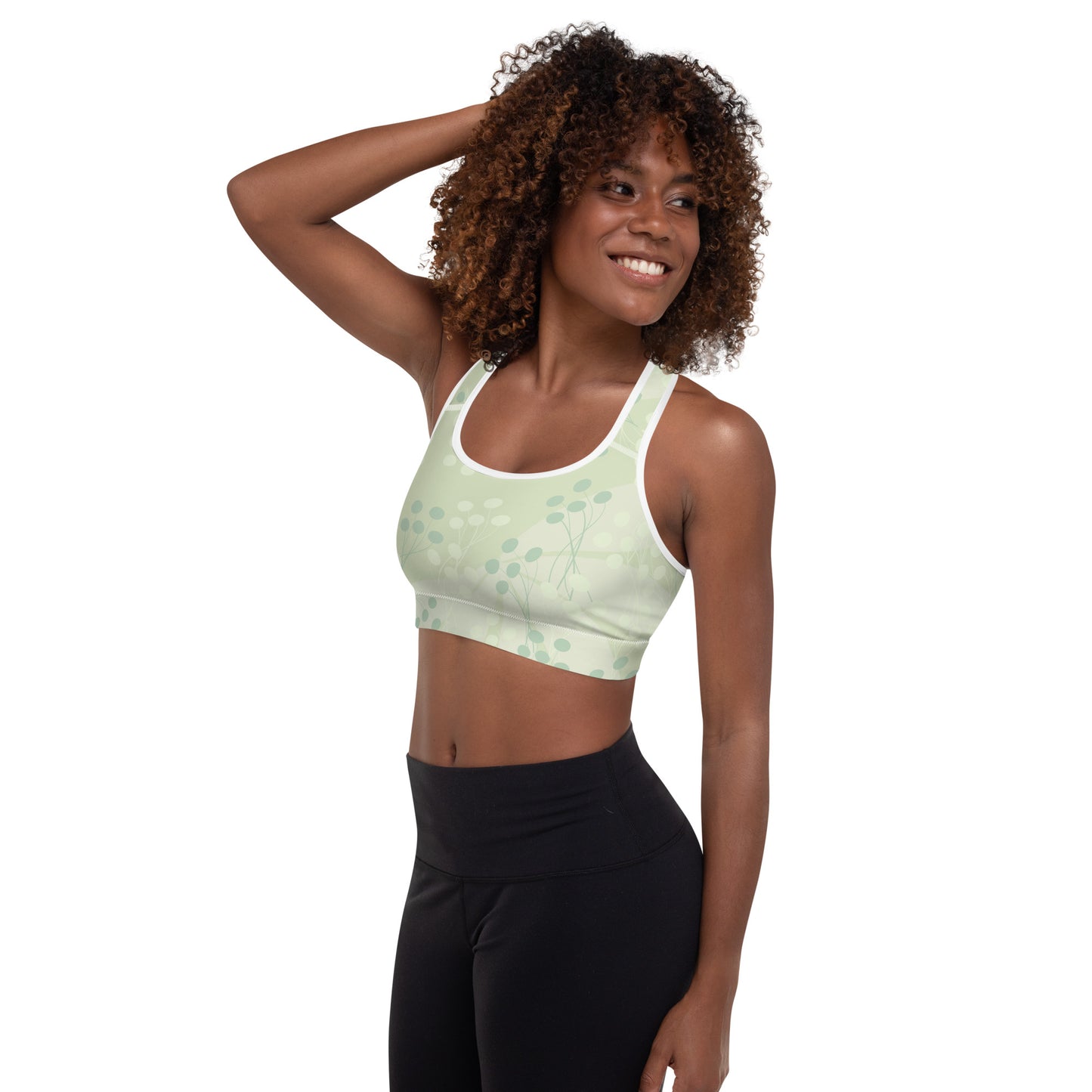 Sports Bra - Sprouts (Green)