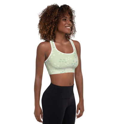 Sports Bra - Sprouts (Green)