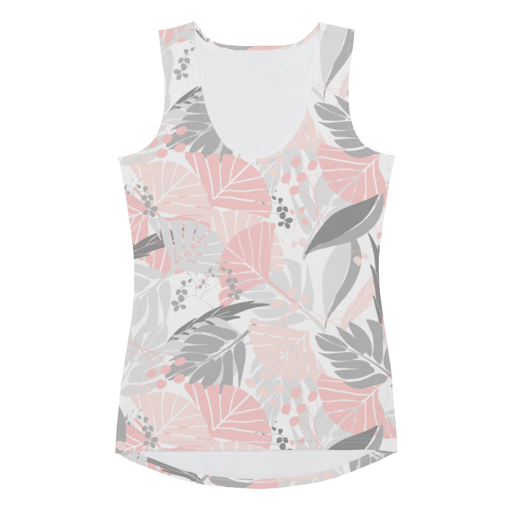 Tank Top - Fanfare (Pink & Grey)